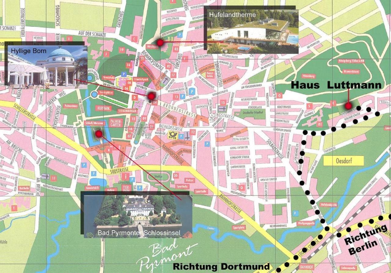 Ferienwohnungen Luttmann Ausblick Pur Бад Пирмонт Екстериор снимка